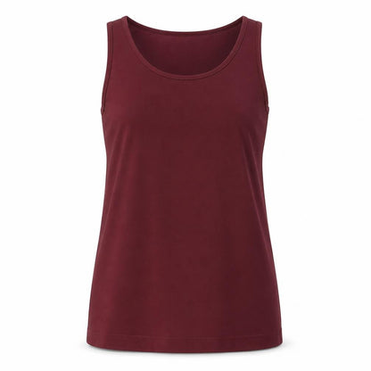 Womens UK Size M French Connection Red Basic Tank