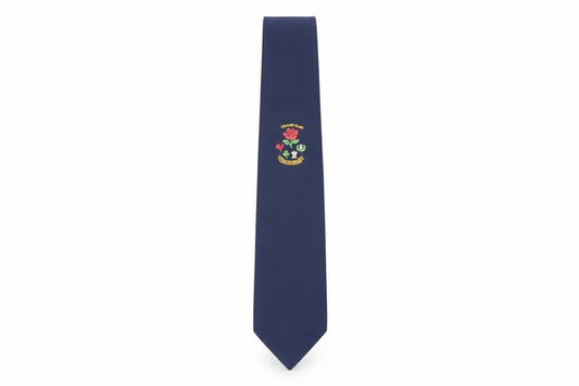 Grand Slam England Rugby 1979-1980 Vintage Men's Blue Tie