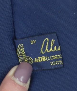 Grand Slam England Rugby 1979-1980 Vintage Men's Blue Tie