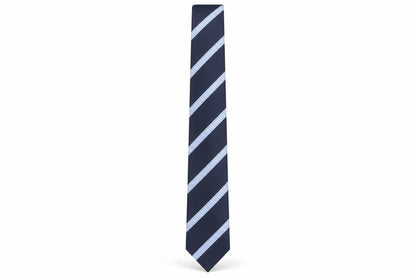 Mens Jeff Banks Blue Striped 100% Polyester  Tie