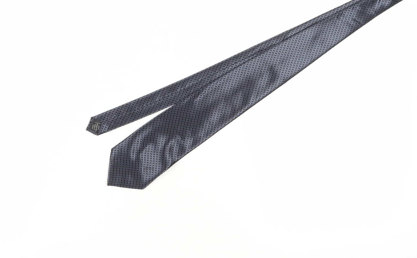 Thomas Nash Men's Black Geometric Tie