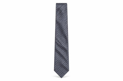Mens Thomas Nash Black Geometric 100% Polyester  Tie