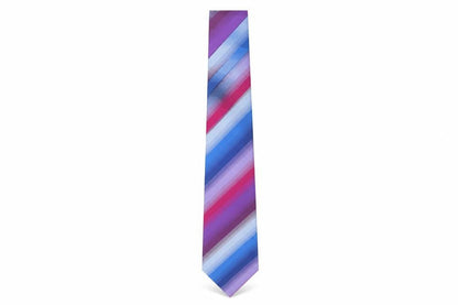 Mens Pierre Cardin Multicoloured Striped 100% Silk  Tie