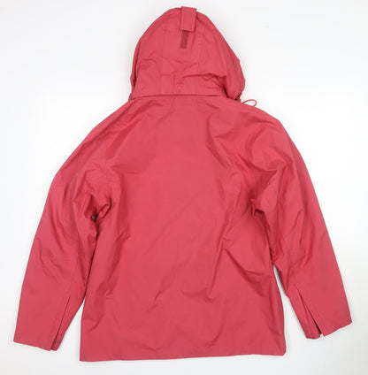 Womens UK Size 12 Peter Storm Red Rain Coat