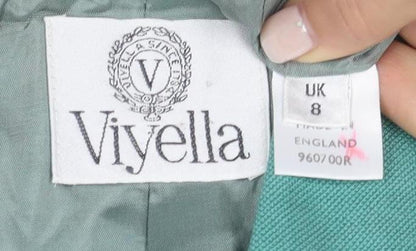 Viyella Women’s Green Size 8 Blazer Suit Jacket