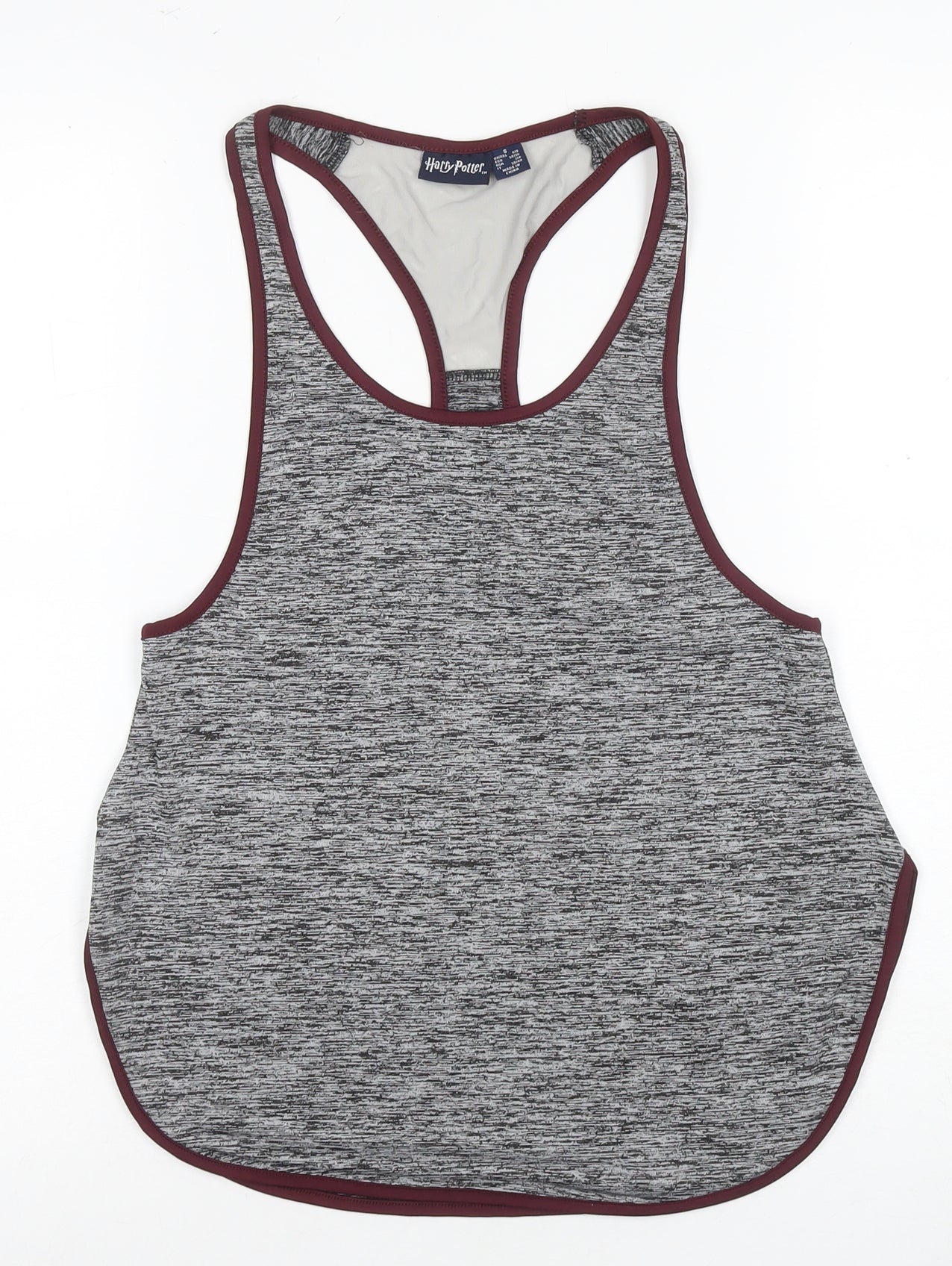 Harry Potter Unisex Grey Tank Top S Jersey Novelty