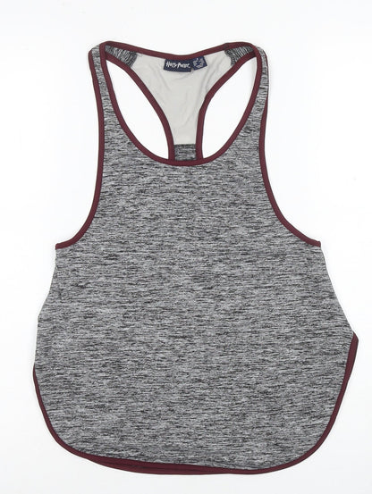 Harry Potter Unisex Grey Tank Top S Jersey Novelty
