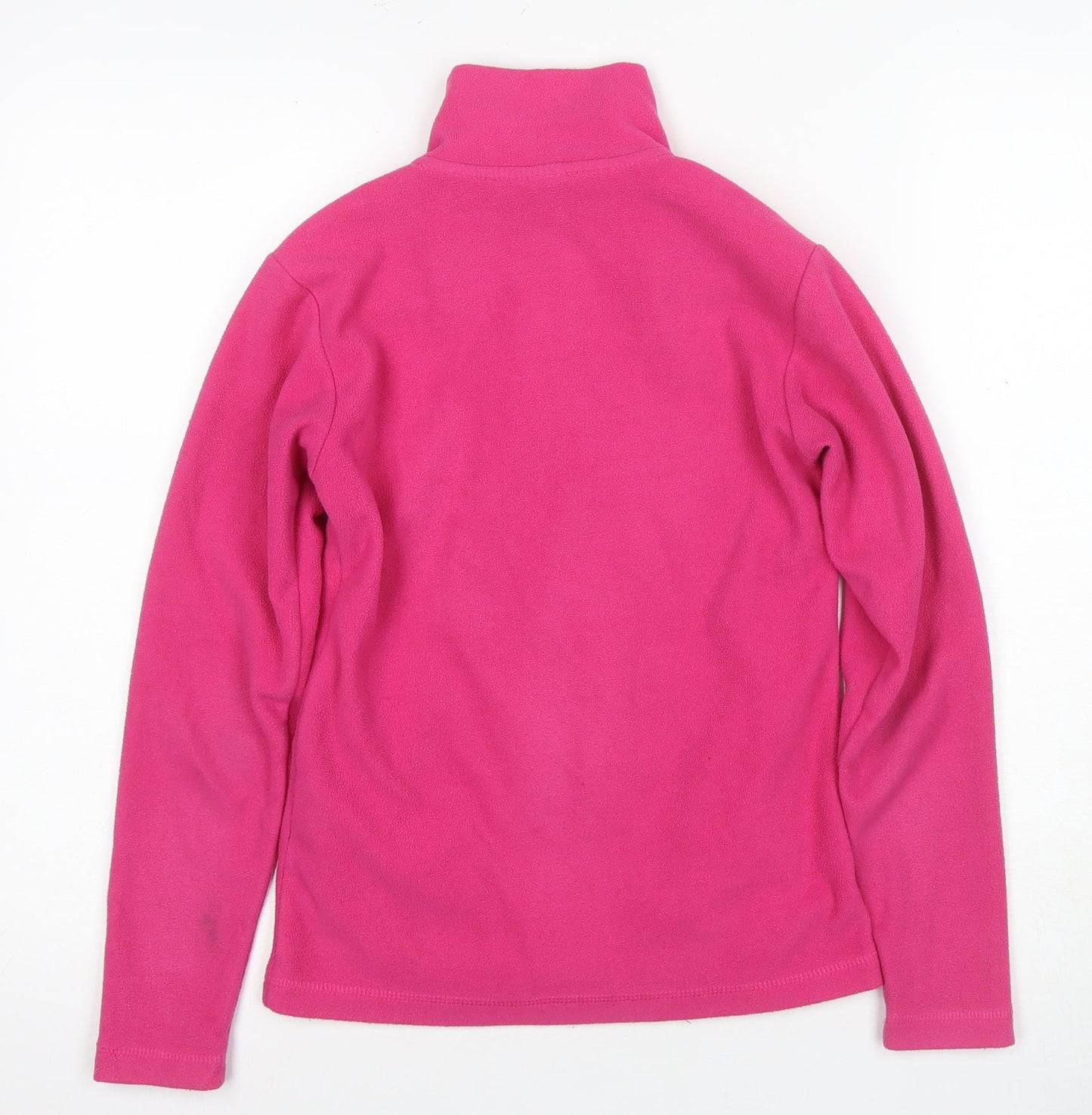Gelert Girls Pink Full Zip Fleece Hoodie – Size L, Autumn/Winter Essential