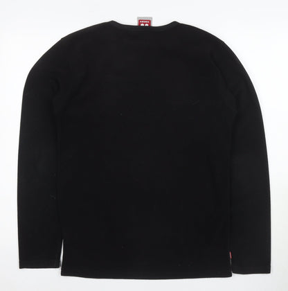 TOG 24 Men's Black Sweatshirt S Crew Neck