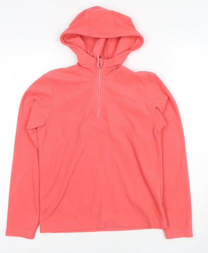 Mountain Warehouse Girls Pink Fleece Hoodie 9-10 Years
