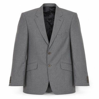 Mens UK Size 38 Crombie Regular Grey Suit Jacket