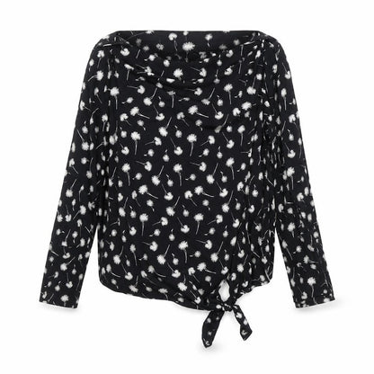 Womens UK Size 6 Jigsaw Black  Blouse