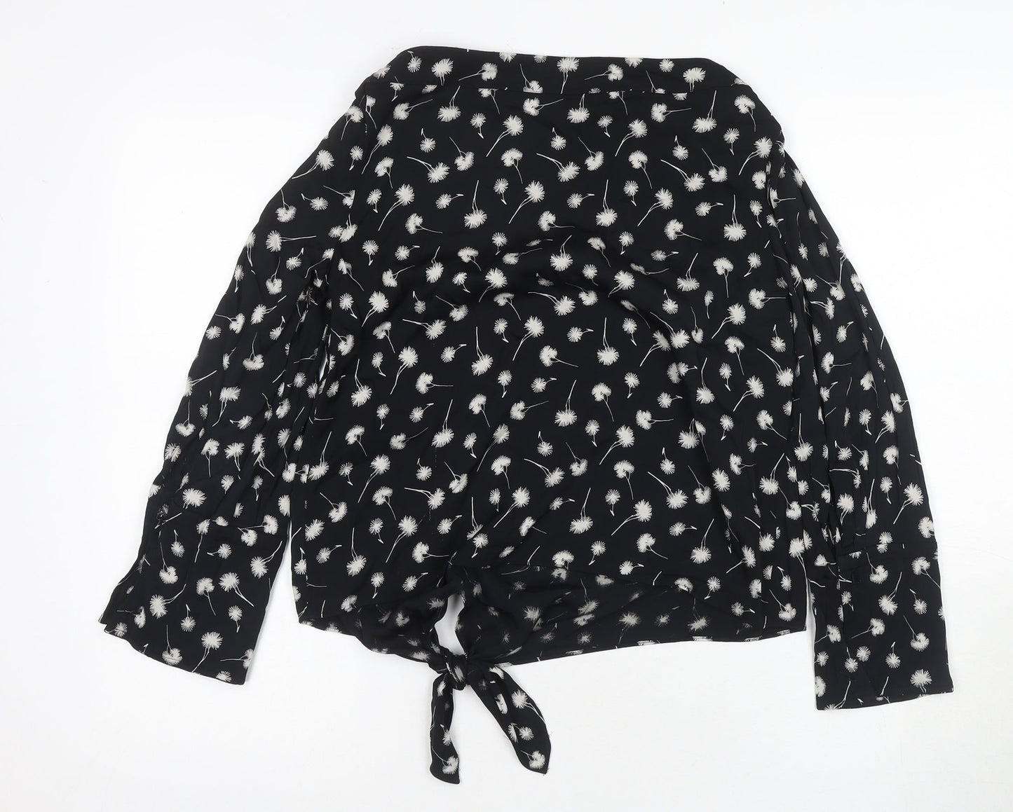 Womens UK Size 6 Jigsaw Black  Blouse