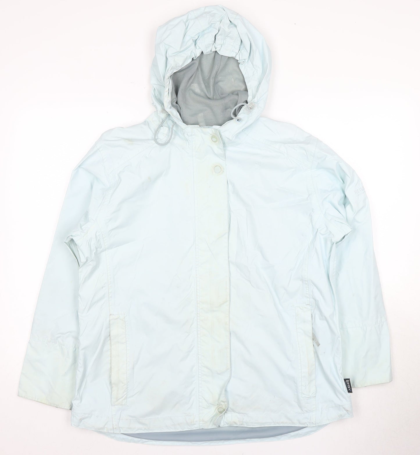 Womens UK Size 14 Regatta Blue Rain Coat