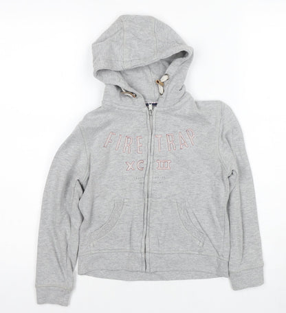 Firetrap Boys Grey Full Zip Hoodie 6-7 Years