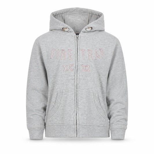 Firetrap Boys Grey Full Zip Hoodie 6-7 Years
