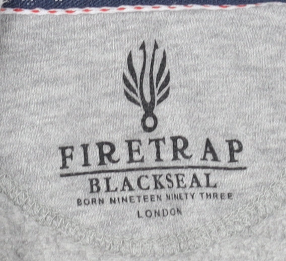 Firetrap Boys Grey Full Zip Hoodie 6-7 Years