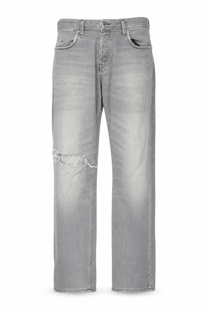 Mens UK Size 34 JACK & JONES Slim Fit Straight Grey Jeans