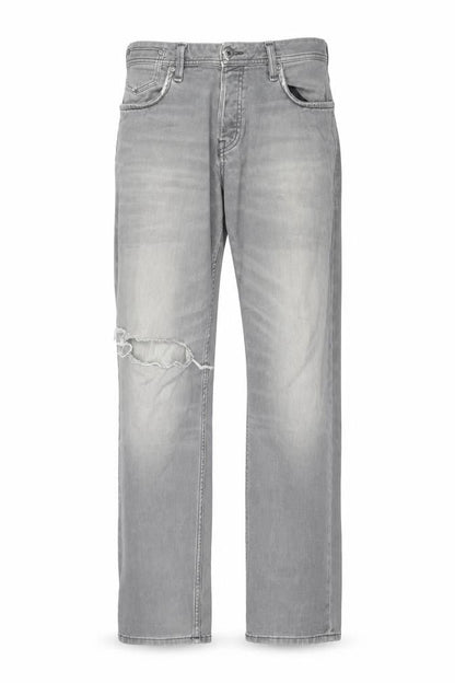 Mens UK Size 34 JACK & JONES Slim Fit Straight Grey Jeans