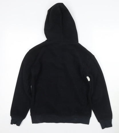 Champion Boys Black Pullover Hoodie - Large, Casual, Logo