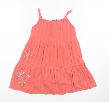 Designers at Debenhams Pink Girls A-Line Dress 18-24m Lightweight