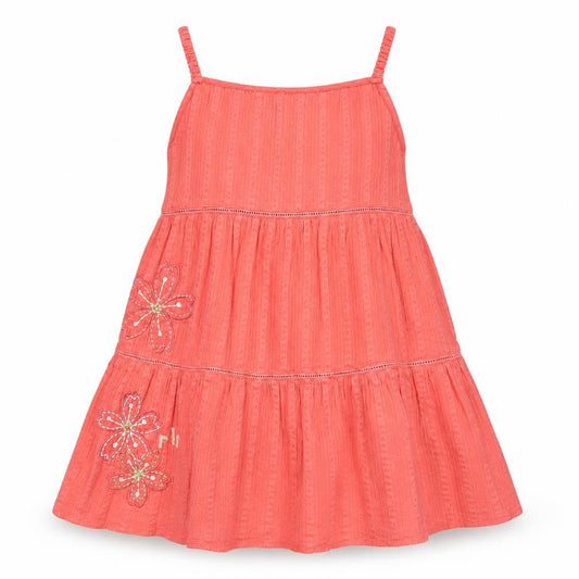 Designers at Debenhams Pink Girls A-Line Dress 18-24m Lightweight