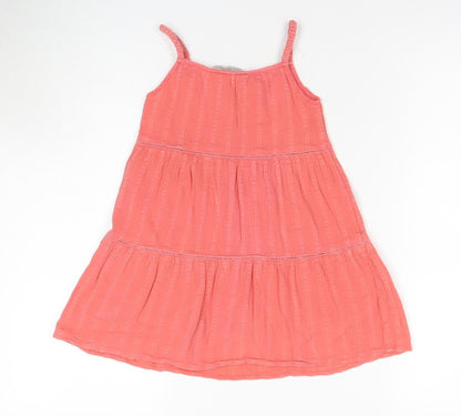 Designers at Debenhams Pink Girls A-Line Dress 18-24m Lightweight