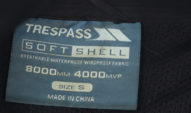 Mens UK Size S Trespass Black Soft Shell