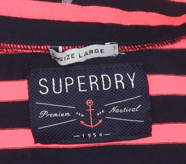 Womens UK Size L Superdry A-Line Jersey Skirt