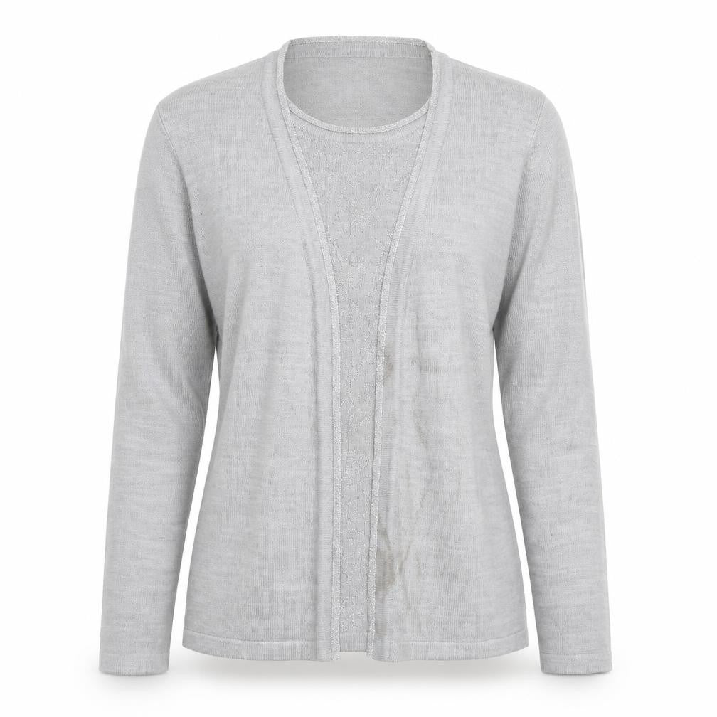Womens UK Size S Honor Millburn Grey Cardigan Jumper