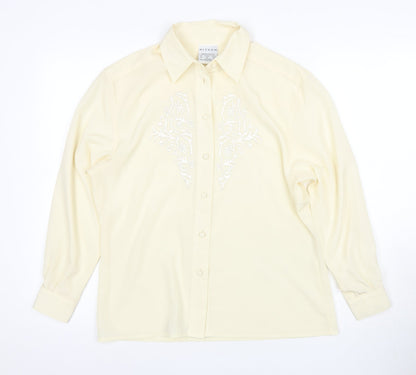 Alexon Ivory Women’s Button-Up Shirt, Size 10