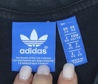 Adidas Men's XS Black Graphic T-Shirt