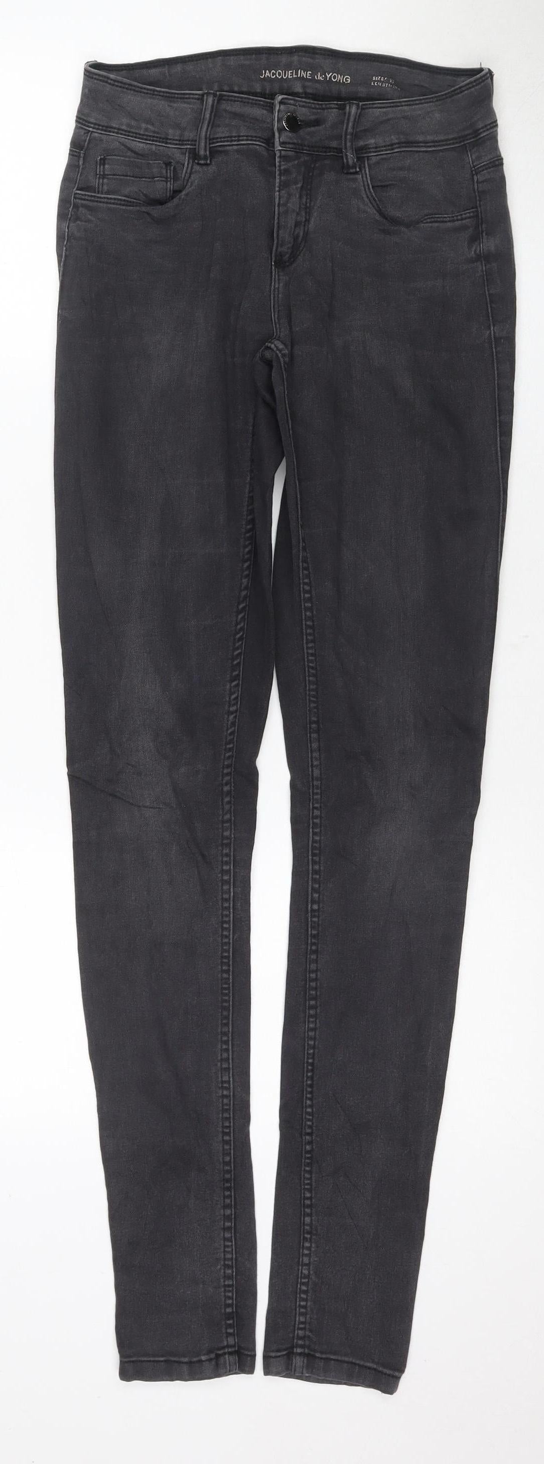 Jacqueline de Yong Women's Black Skinny Jeans Size 12