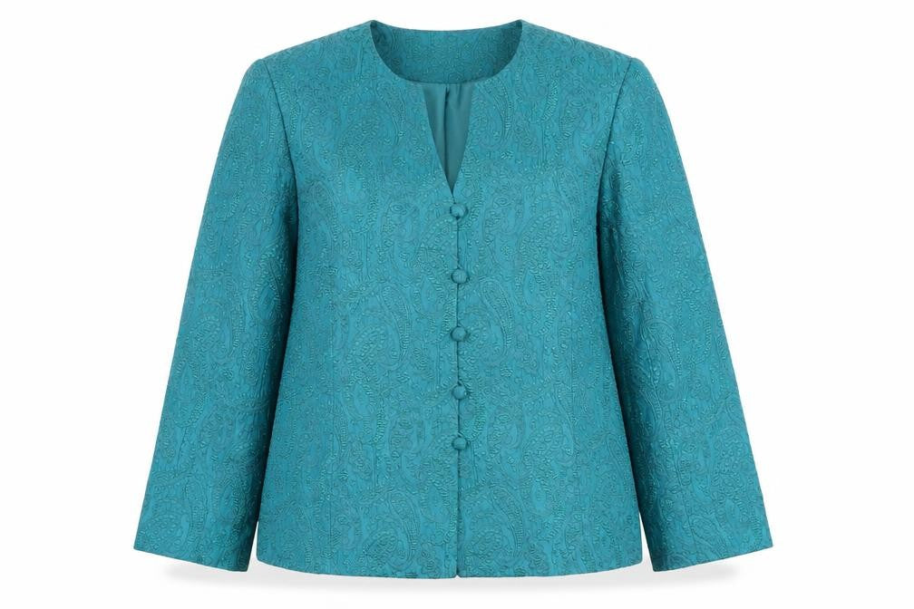Womens UK Size 10 Eastex Regular Green Suit Jacket
