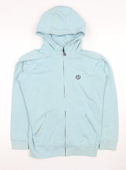 Henri Lloyd Boys Blue Full Zip Hoodie Size 12-13