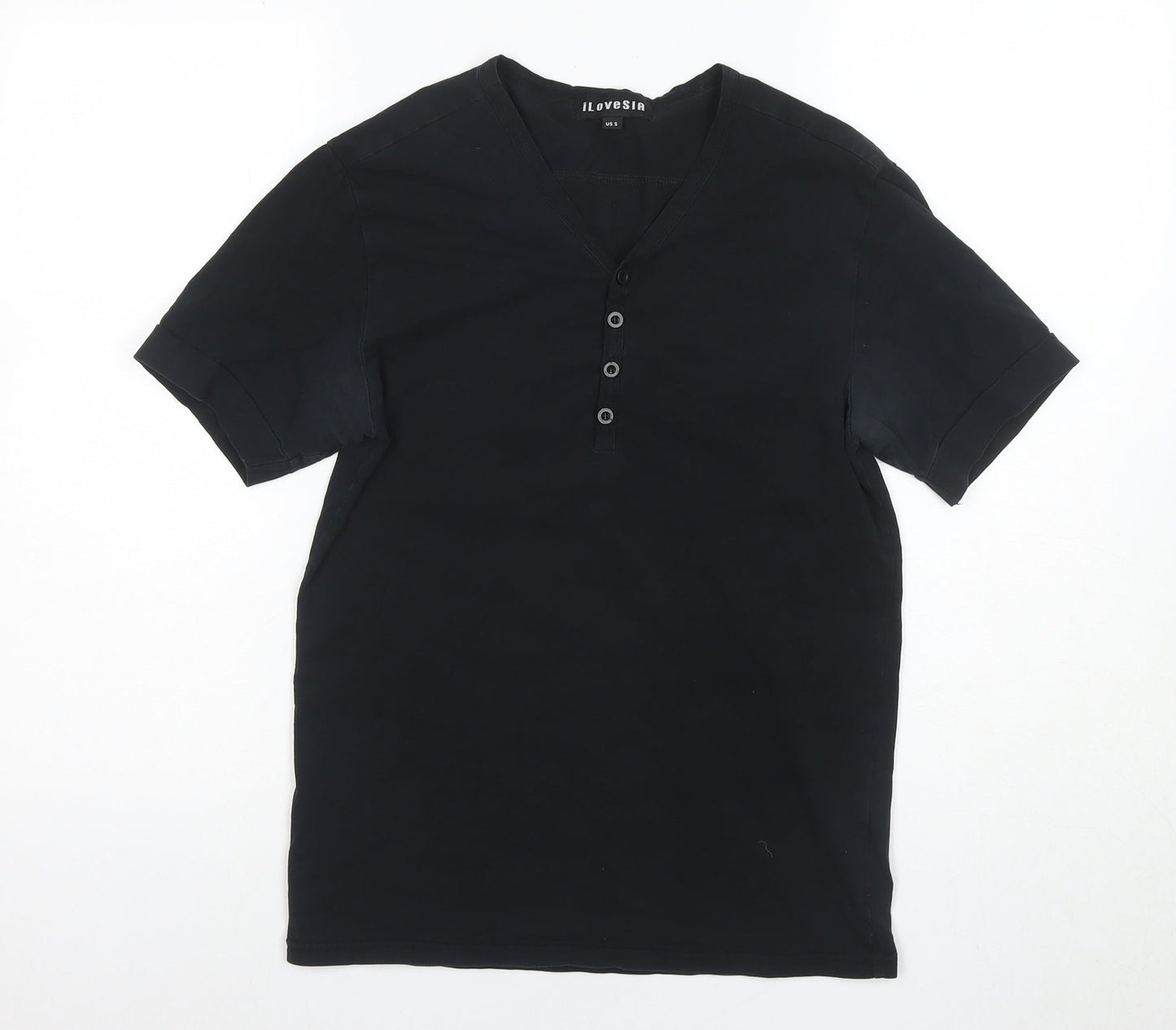 iLoveSIA Unisex Black Jersey T-Shirt - Small