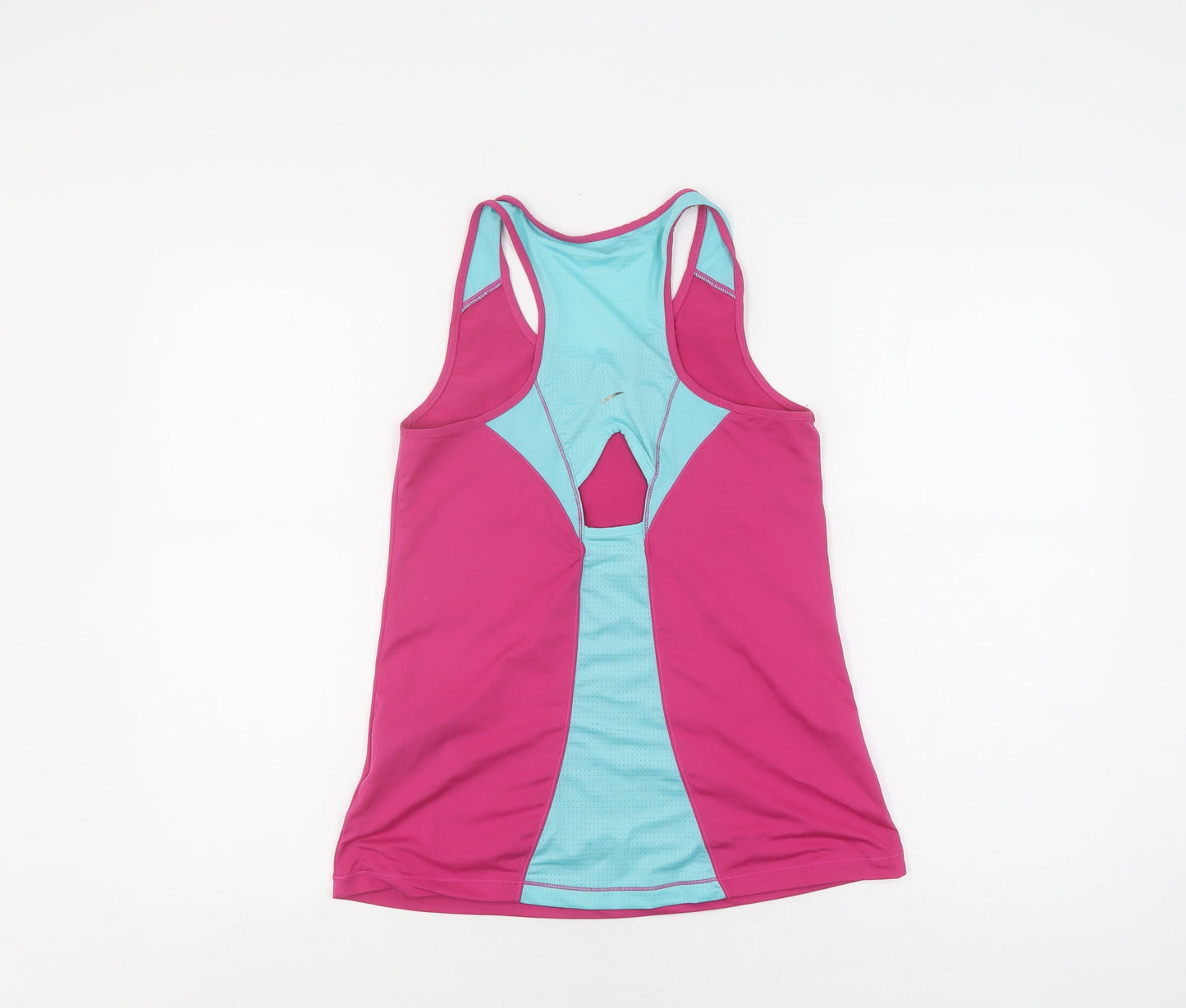 LA Gear Women's Pink and Blue Tank Top Size 8 Athletic Fit