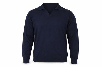 Mens UK Size L River Island Blue Pullover Jumper