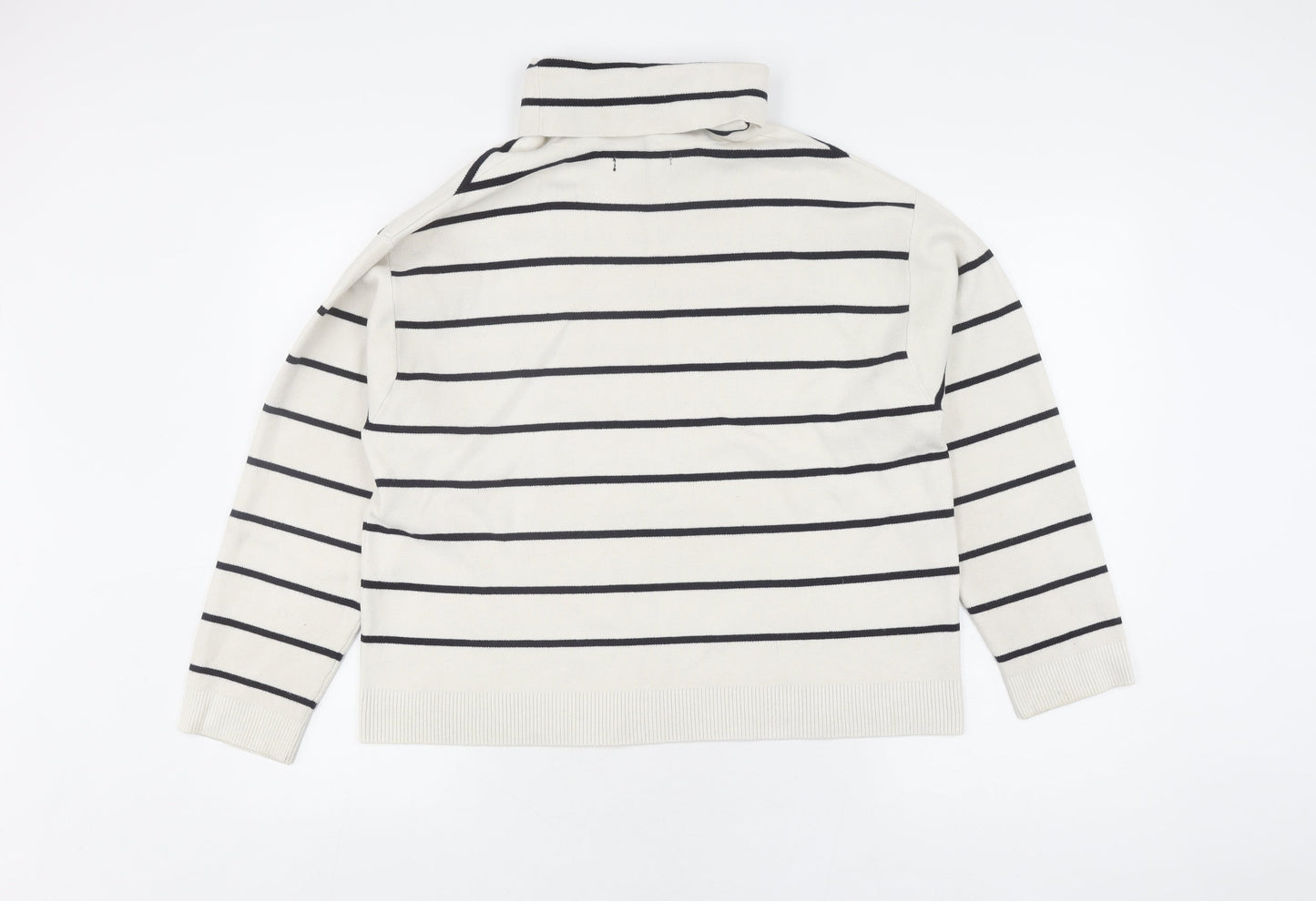 Womens UK Size M MNG Ivory Pullover Jumper