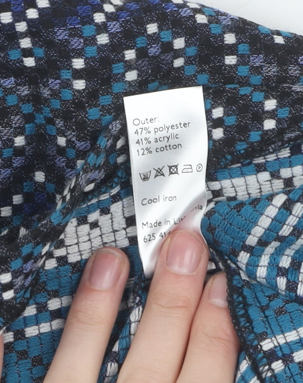 John Lewis Women's Geometric A-Line Skirt Size 18