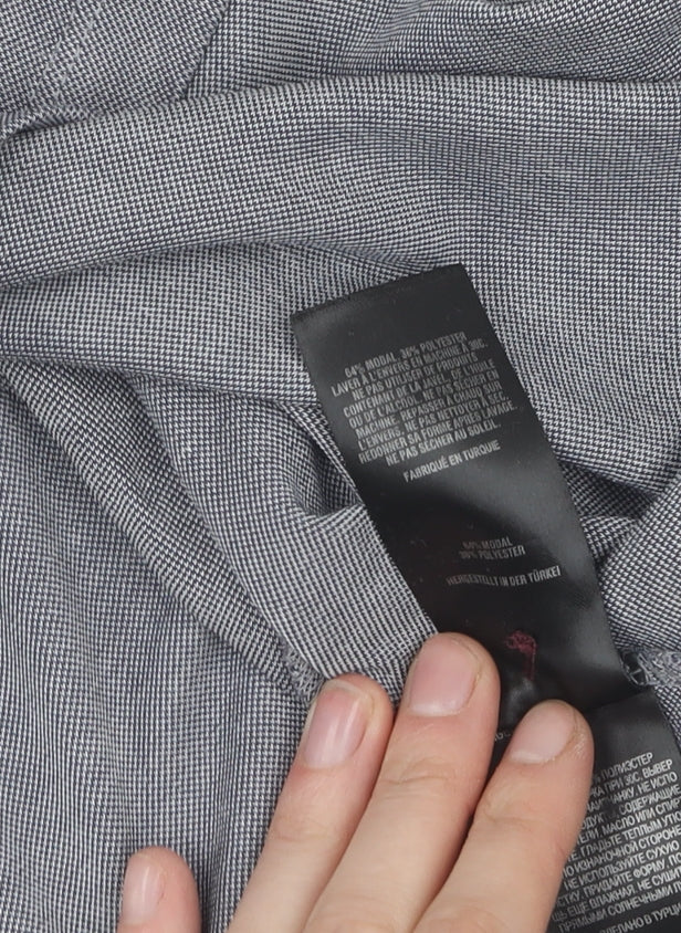 Ted Baker Men's Grey Polo Shirt L - Short Sleeve Collared