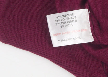 Isle Women's Red Beaded Top Size 10-12