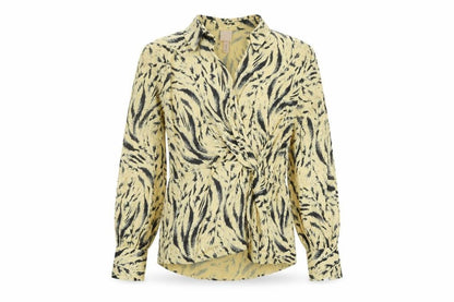 Womens UK Size 12 H&M Multicoloured Wrap Blouse