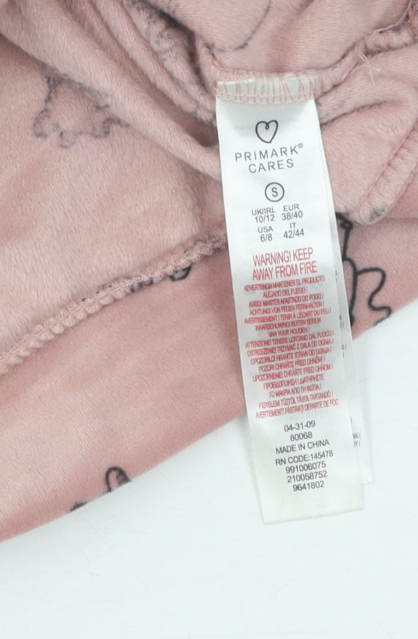 Primark Women's Pink Winnie the Pooh Pyjama Top S