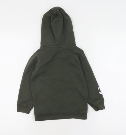 Beverly Hills Polo Club Boys Green Pullover Hoodie 5-6 Years