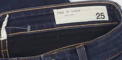 rag & bone Women's Blue Skinny Jeans Size 25