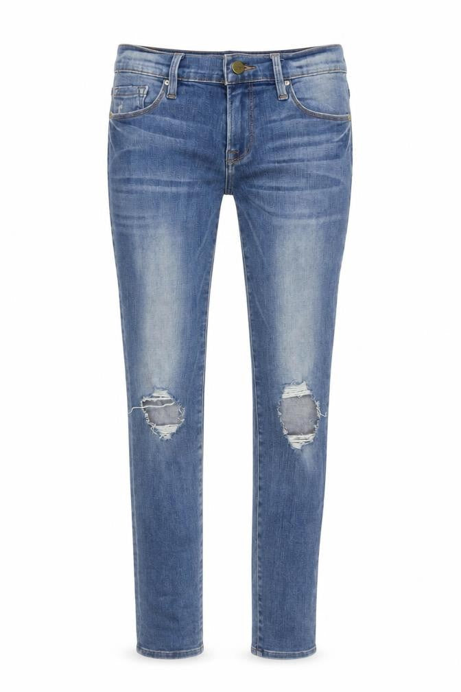 Womens UK Size 25 FRAME Slim Fit Skinny Blue Jeans