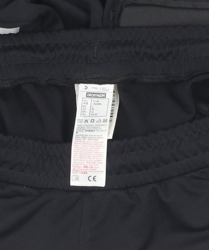 Kipsta Men's Black Compression Trousers L