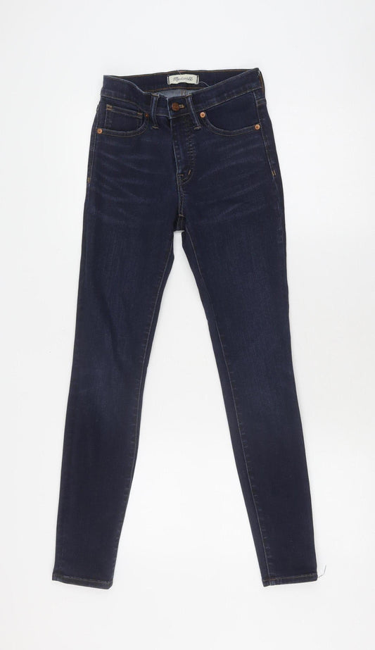 Madewell Women's Blue Skinny Jeans Size 6