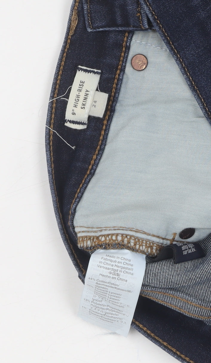 Madewell Women's Blue Skinny Jeans Size 6